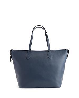 Womens Pebble Grain Wide Tote Bag Product Image