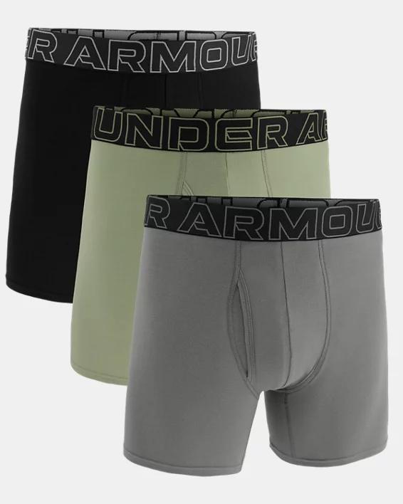 Men's UA Performance Cotton 6" 3-Pack Boxerjock® Product Image