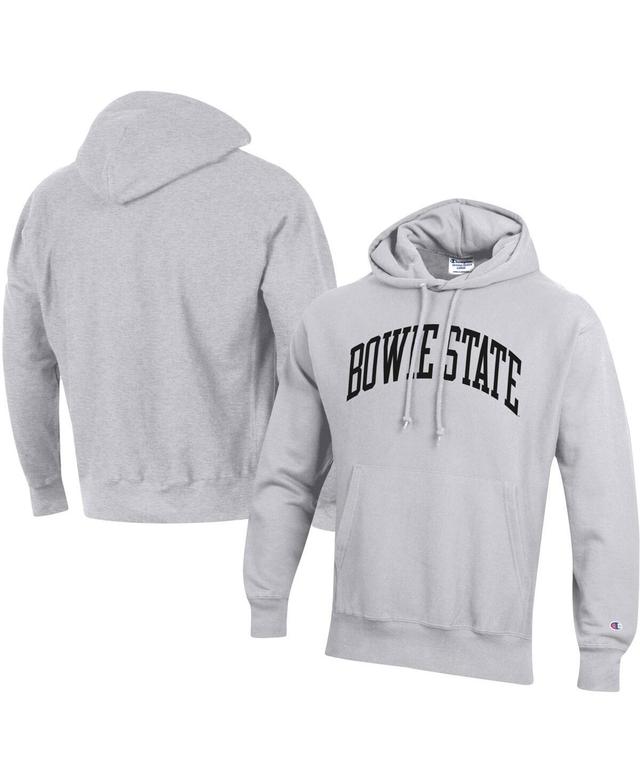 Mens Champion Gray Bowie State Bulldogs Tall Arch Pullover Hoodie Product Image