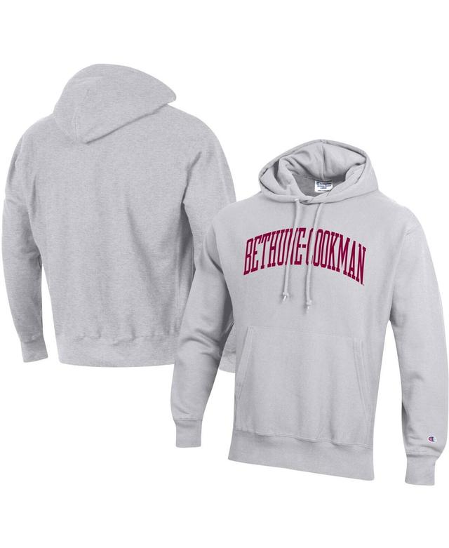 Mens Champion Gray Bethune-Cookman Wildcats Tall Arch Pullover Hoodie Product Image