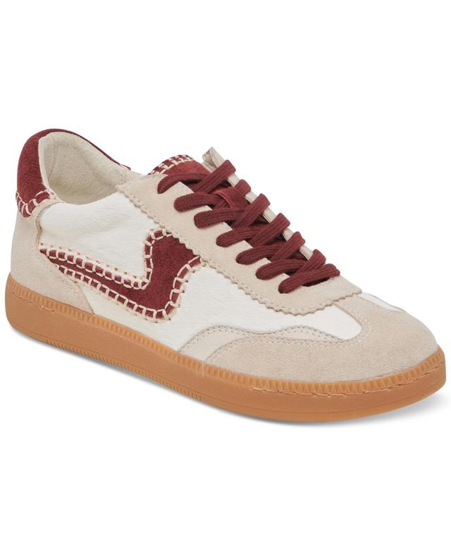 Dolce Vita Womens Notice Stitch Low-Profile Lace-Up Sneakers Product Image