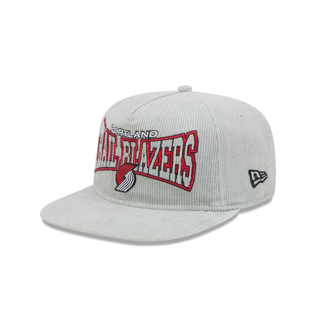 Portland Trail Blazers Gray Cord Golfer Hat Male Product Image