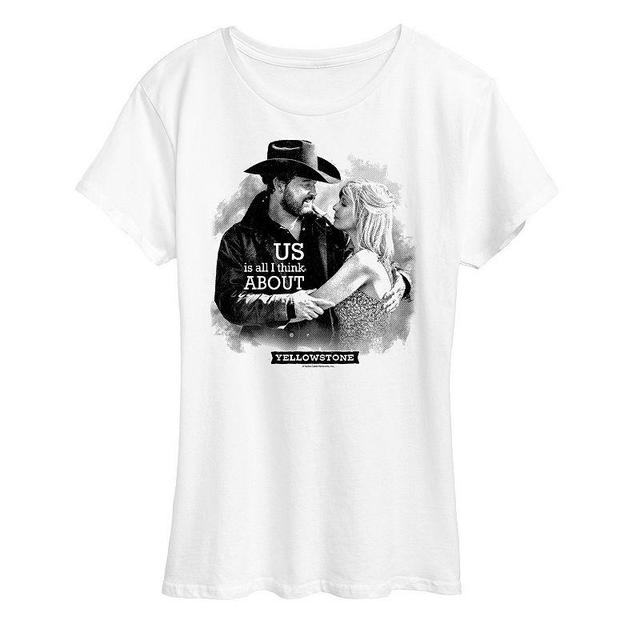 Womens Yellowstone All I Think About Graphic Tee Product Image