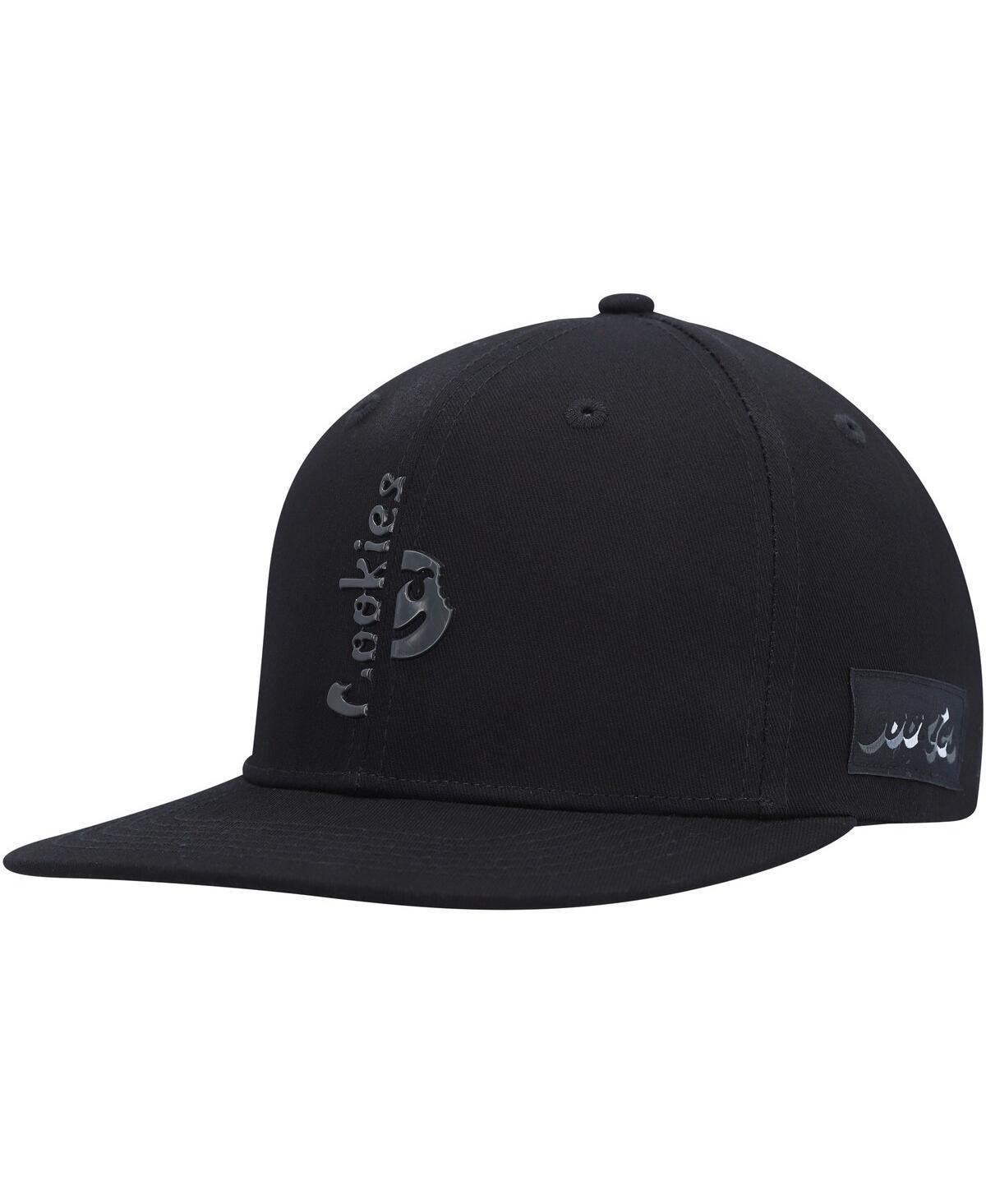 Mens Cookies  Black Searchlight Snapback Hat Product Image