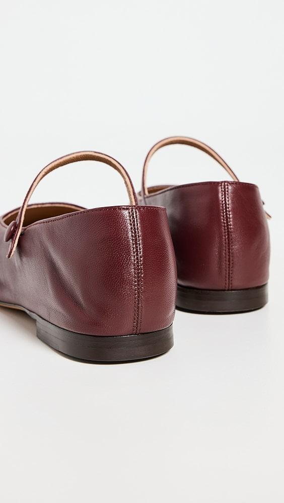 Mansur Gavriel Square Toe Mary Jane Flats | Shopbop Product Image