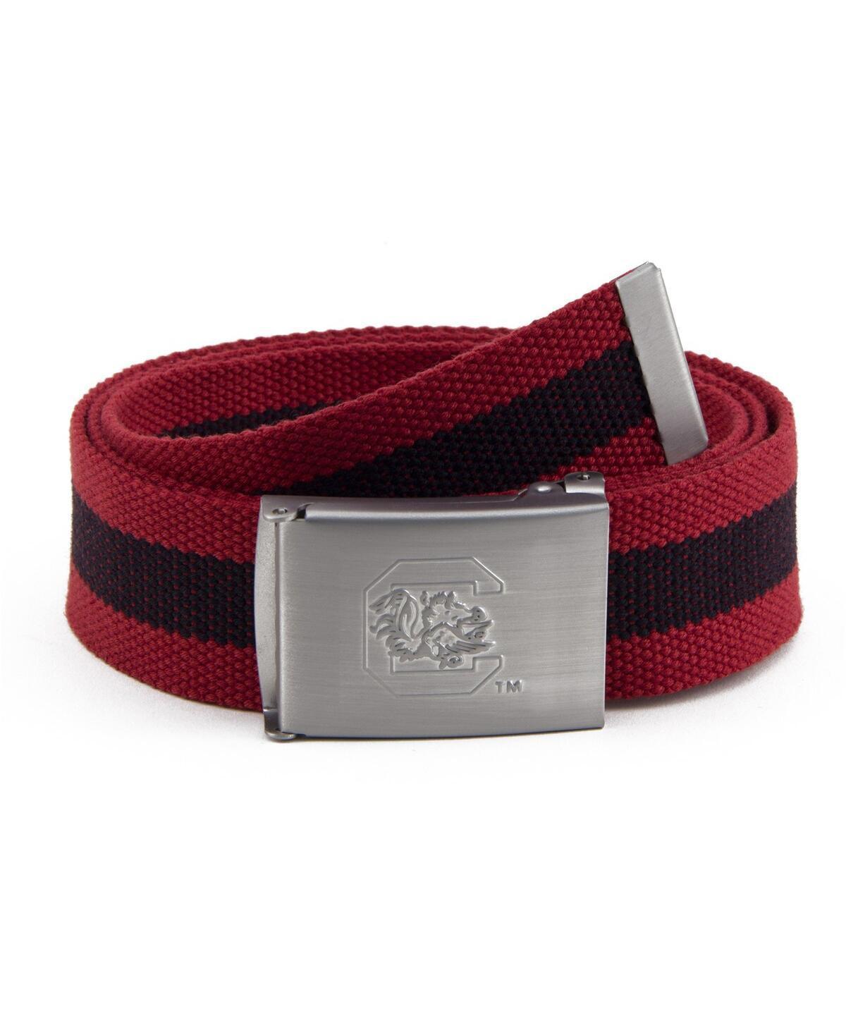 Mens South Carolina Gamecocks Fabric Belt Product Image