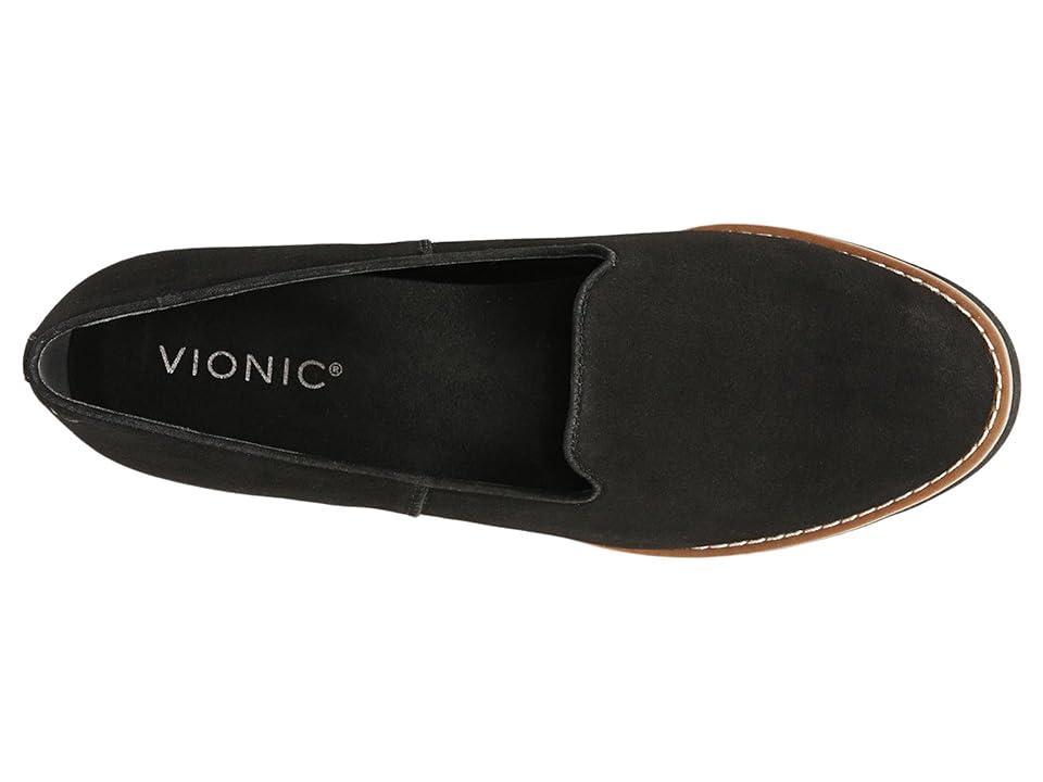 VIONIC Willa Wedge Leather) Women's Shoes Product Image