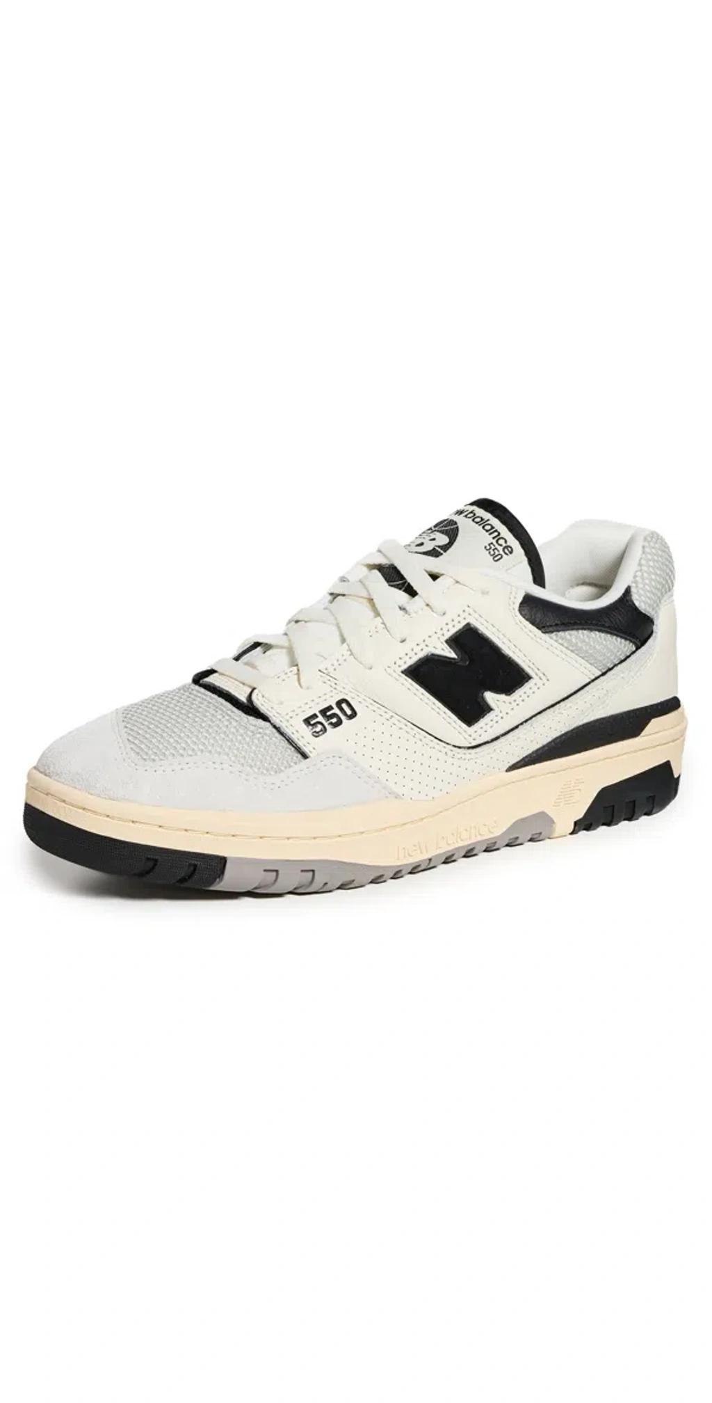 NEW BALANCE 550 Sneakers White/black Product Image