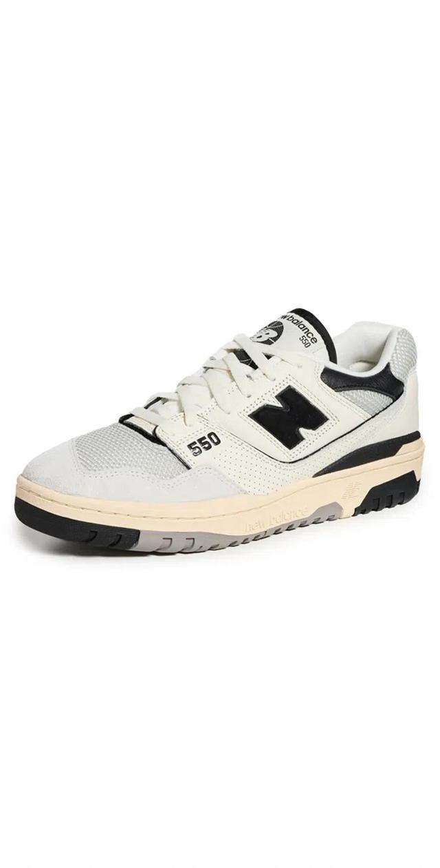 NEW BALANCE 550 Sneakers White/black Product Image