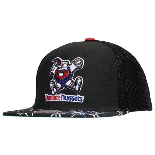 Mitchell & Ness Mens Denver Nuggets Mitchell & Ness Nuggets Storm Season Trucker Hat - Mens Product Image