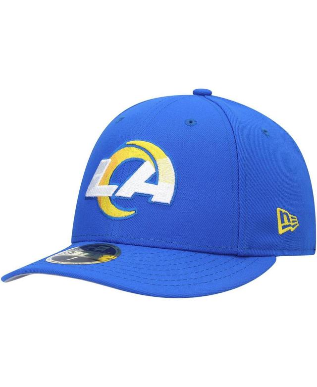 Mens New Era Royal Los Angeles Rams Omaha Low Profile 59FIFTY Fitted Hat Product Image