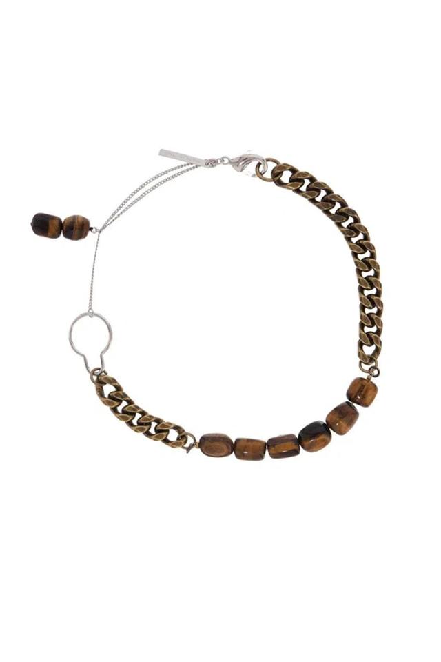 Chain Necklace With Stones In Multicolor Product Image