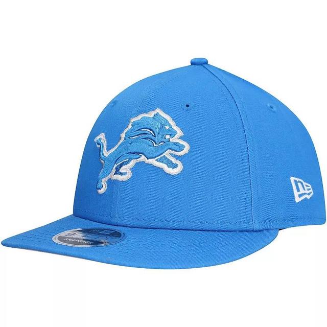 Mens New Era Detroit Lions Main Low Profile 9FIFTY Snapback Hat Product Image