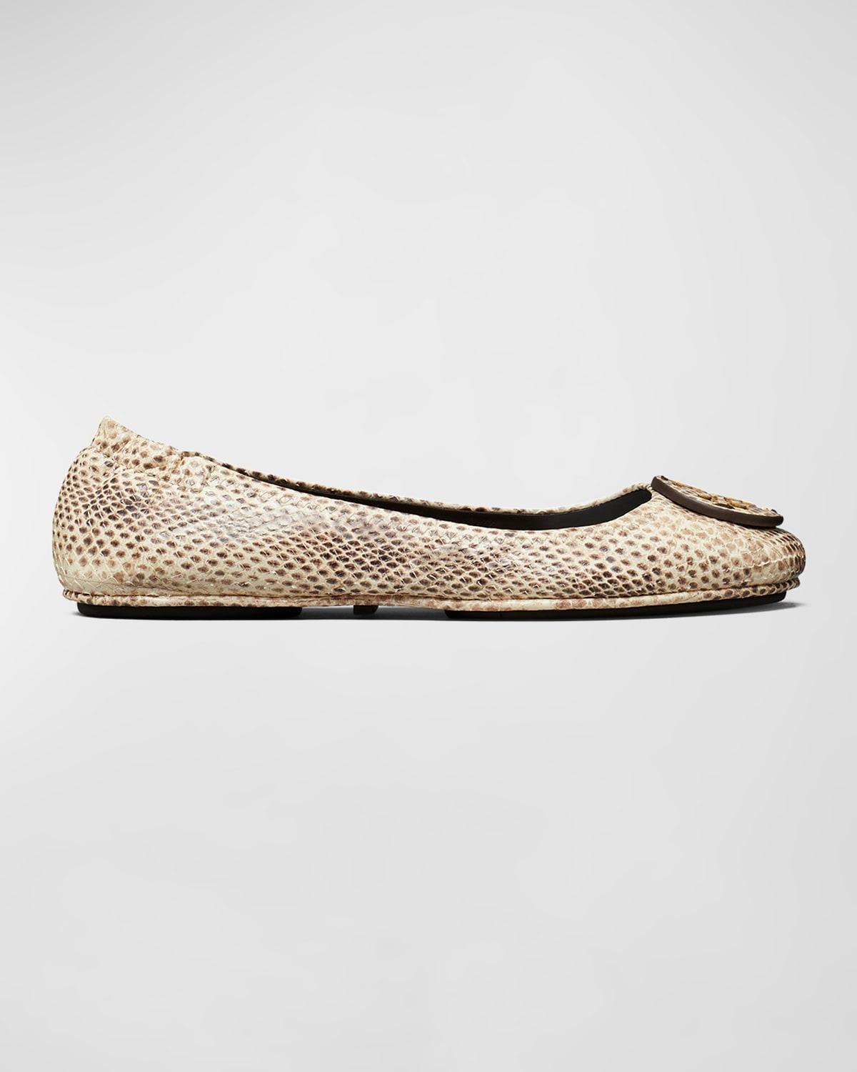 Minnie Embossed Travel Ballerina Flats Product Image