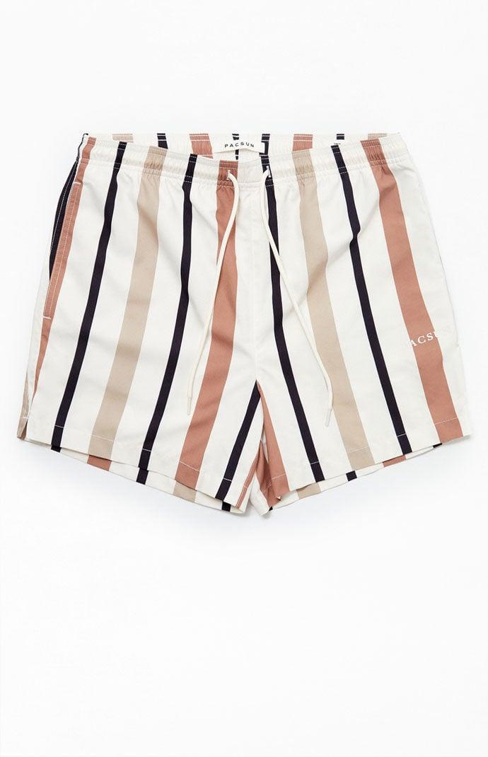 Men's Stripe 4.5" Swim Trunks - Product Image