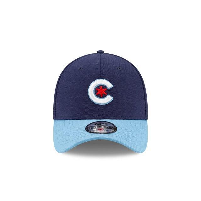 Chicago Cubs City Connect 39THIRTY Stretch Fit Hat Male Product Image