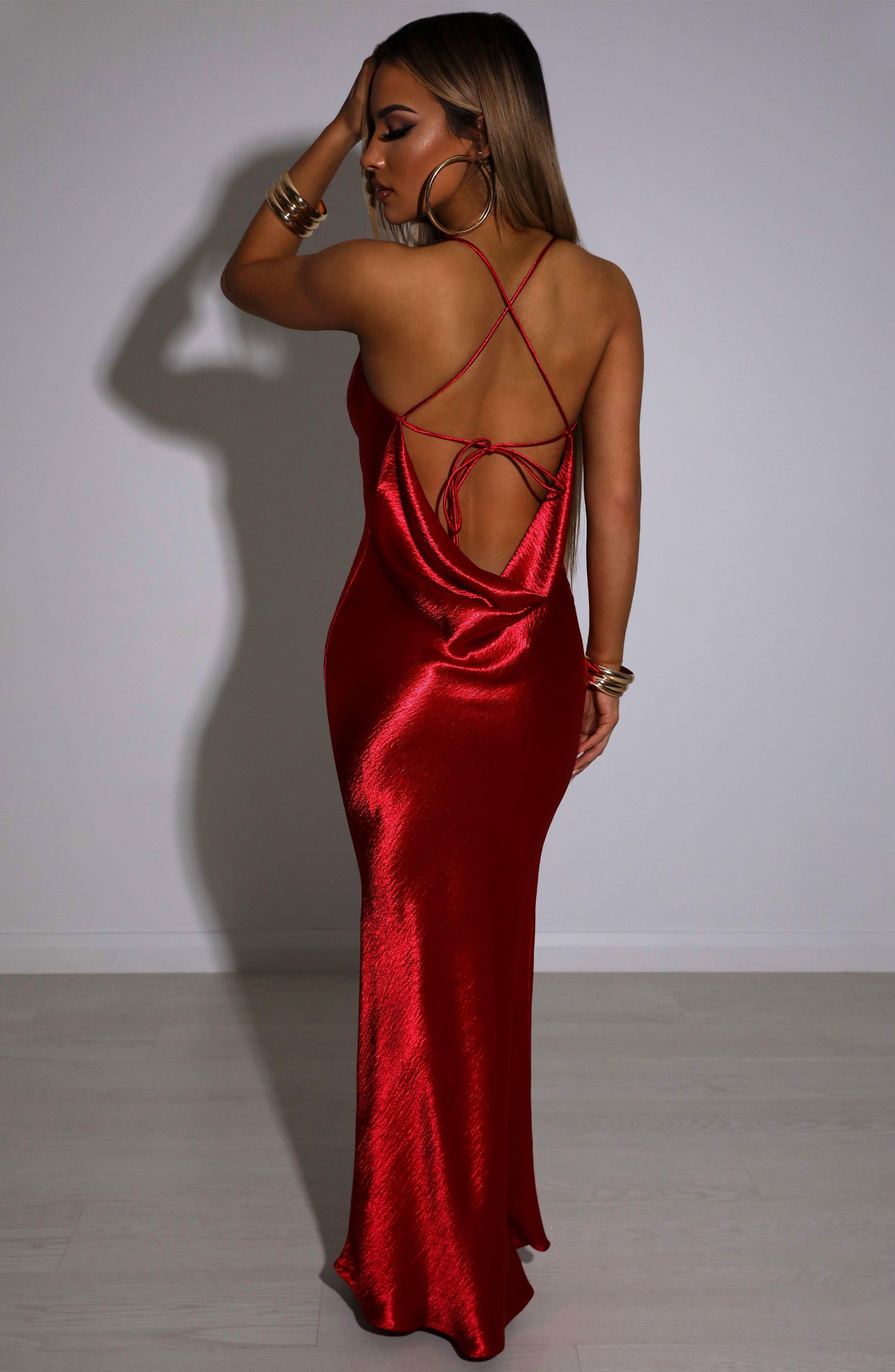 Leilani Maxi Dress - Red Product Image