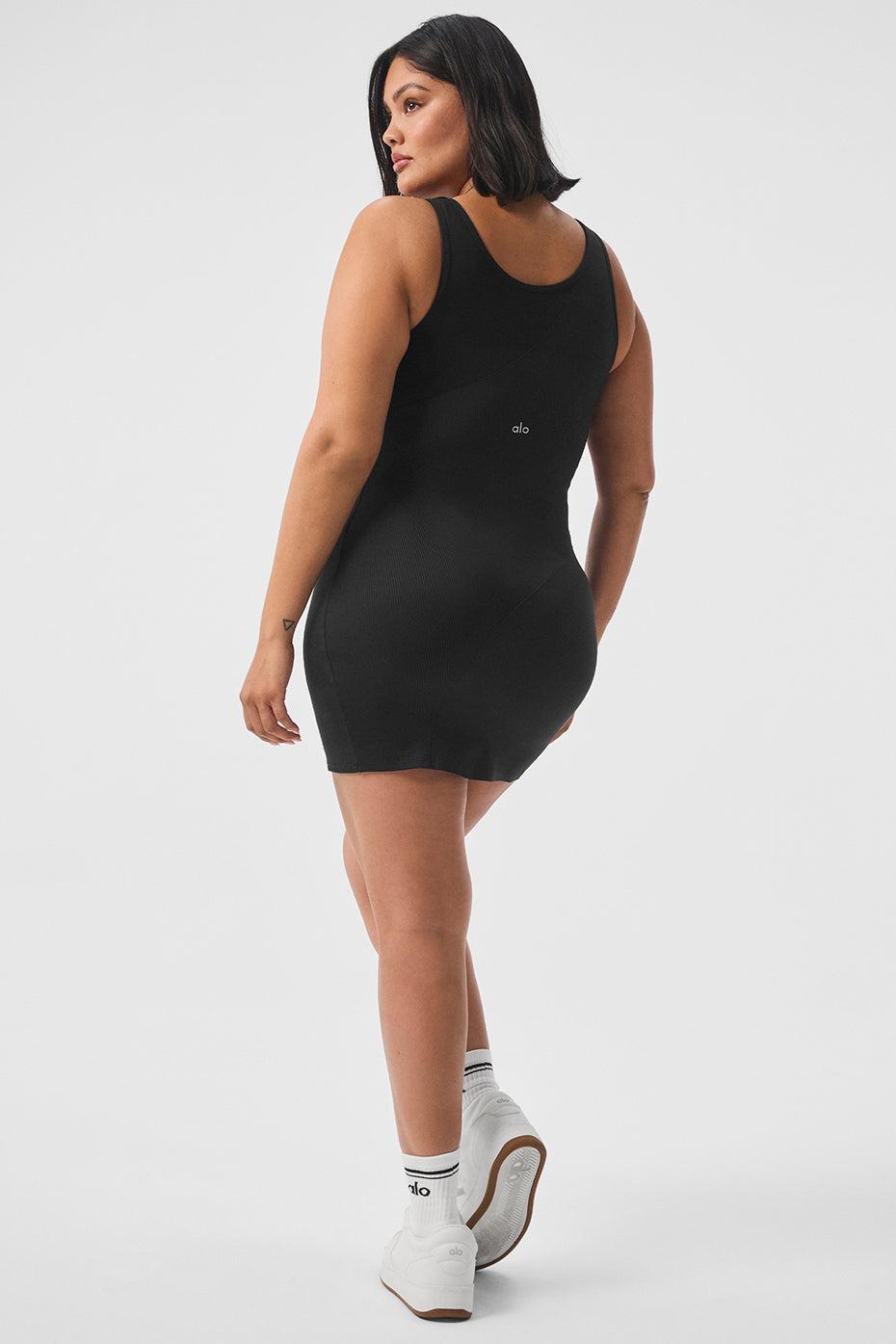 Alosoft Sunbeam Dress - Black Female Product Image