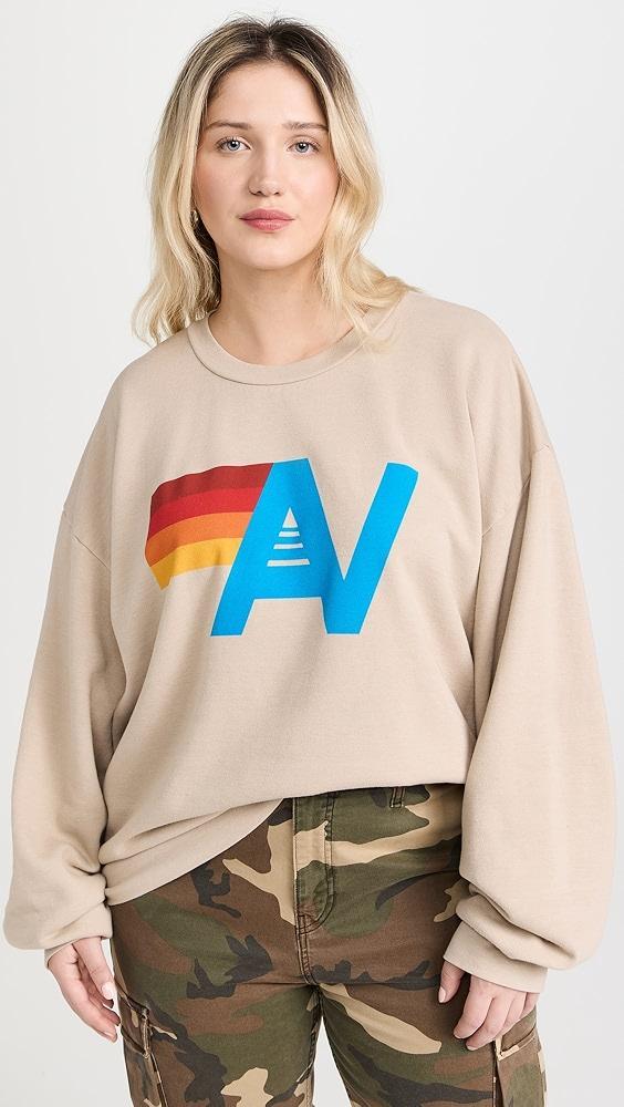 Aviator Nation Crew Sweatshirt Relaxed | Shopbop Product Image