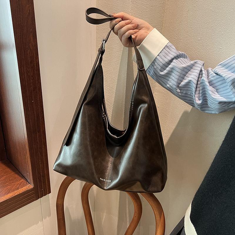 Faux Leather Tote Bag Product Image