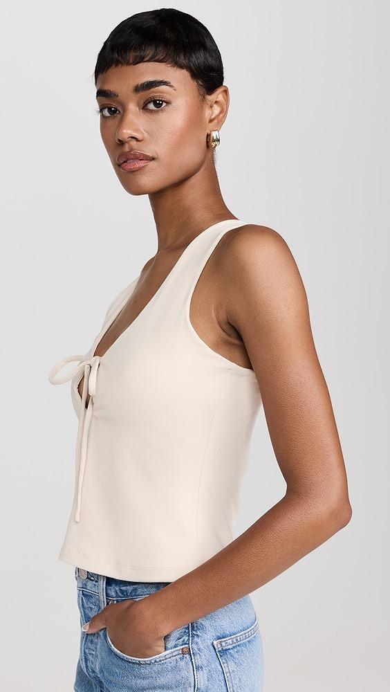 Susana Monaco Circle Front Tank Top | Shopbop Product Image