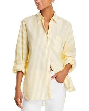 rag & bone Maxine Stripe Cotton Button-Up Shirt Product Image