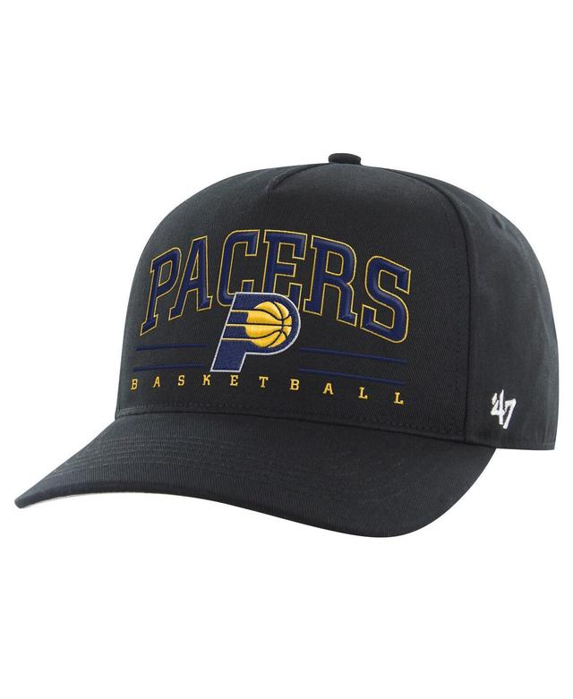 47 Brand Mens Black Indiana Pacers Core Roscoe Hitch Adjustable Hat Product Image