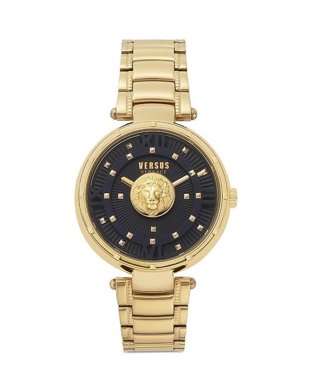 Versus Versace Moscova Womens 2 Hand Quartz Movement and Ion Plating Yellow Gold-Tone Bracelet Watch 38mm Product Image