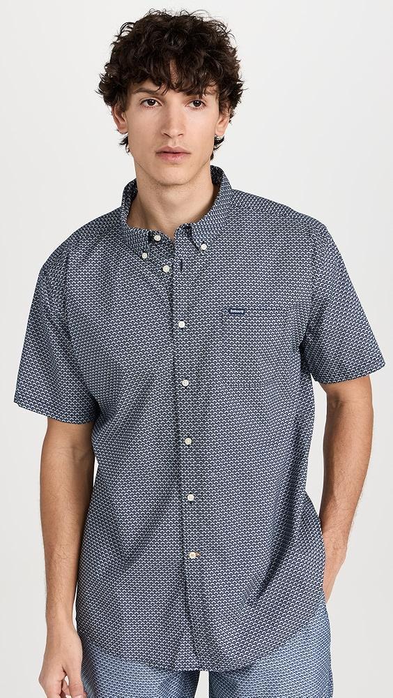 Barbour Shell Short Sleeve Tailored Shirt | Shopbop Product Image