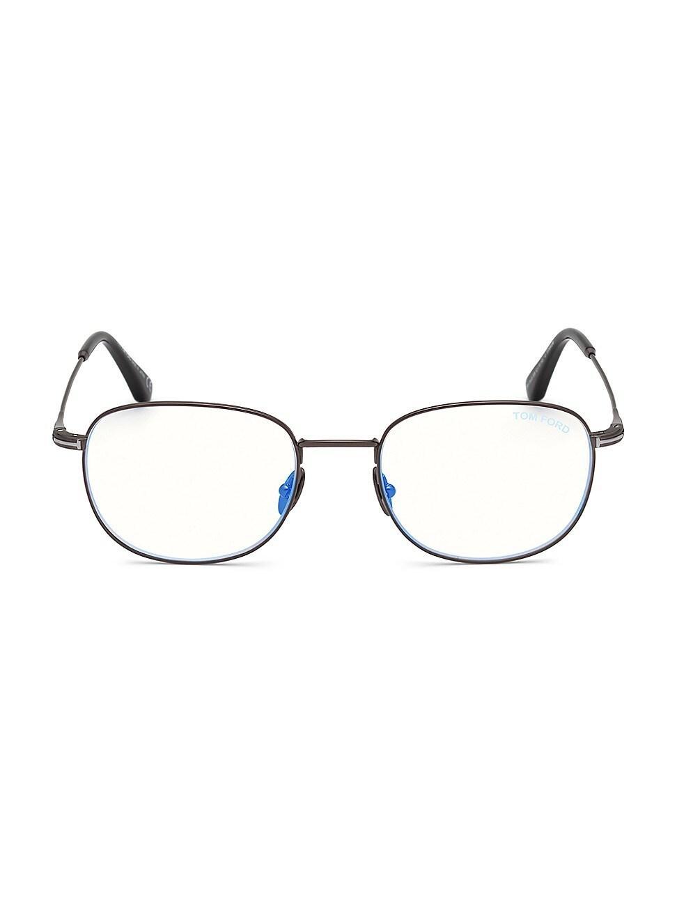 Mens 53MM Blue Filter Optical Glasses Product Image