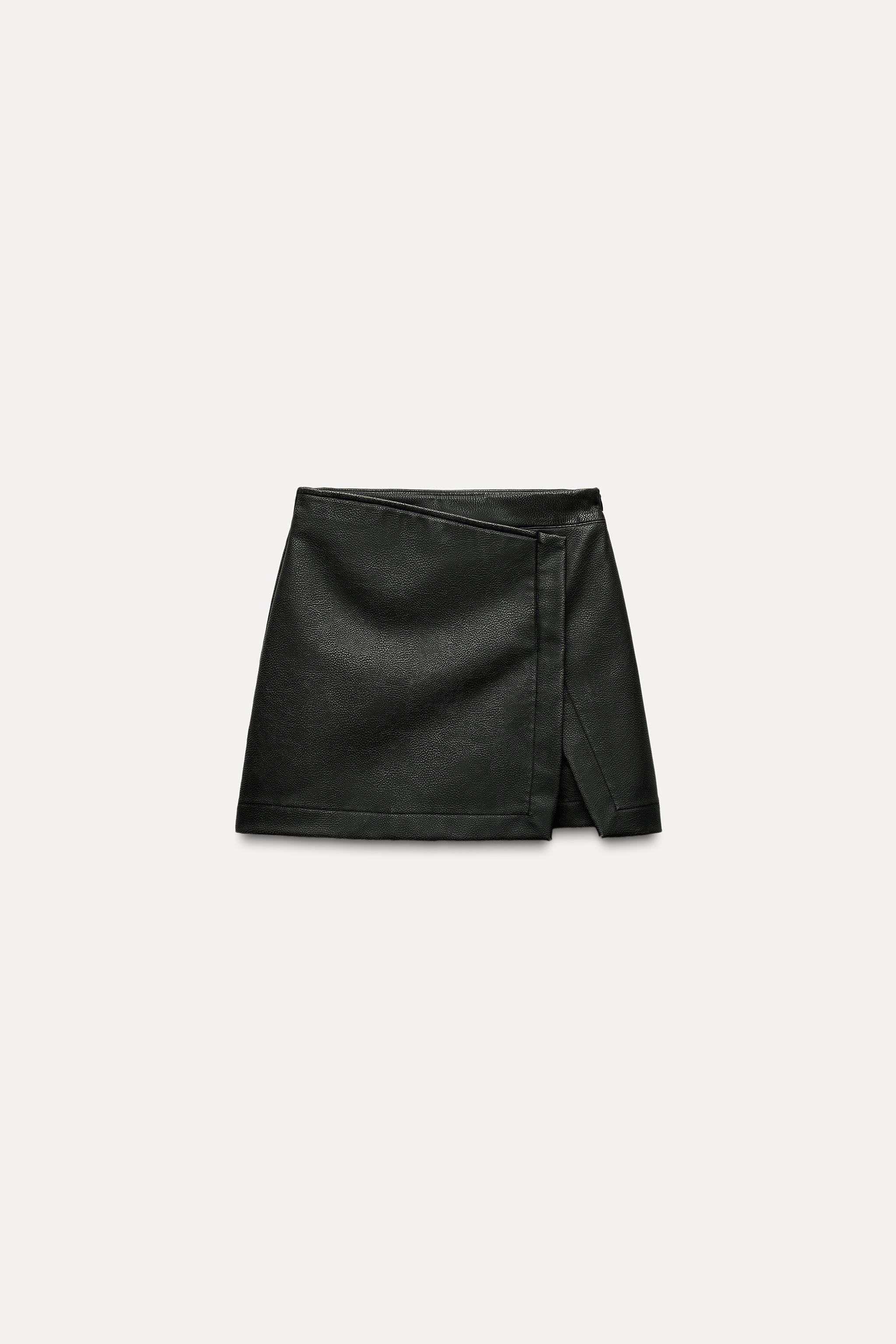 FAUZ LEATHER WRAP SKORT Product Image