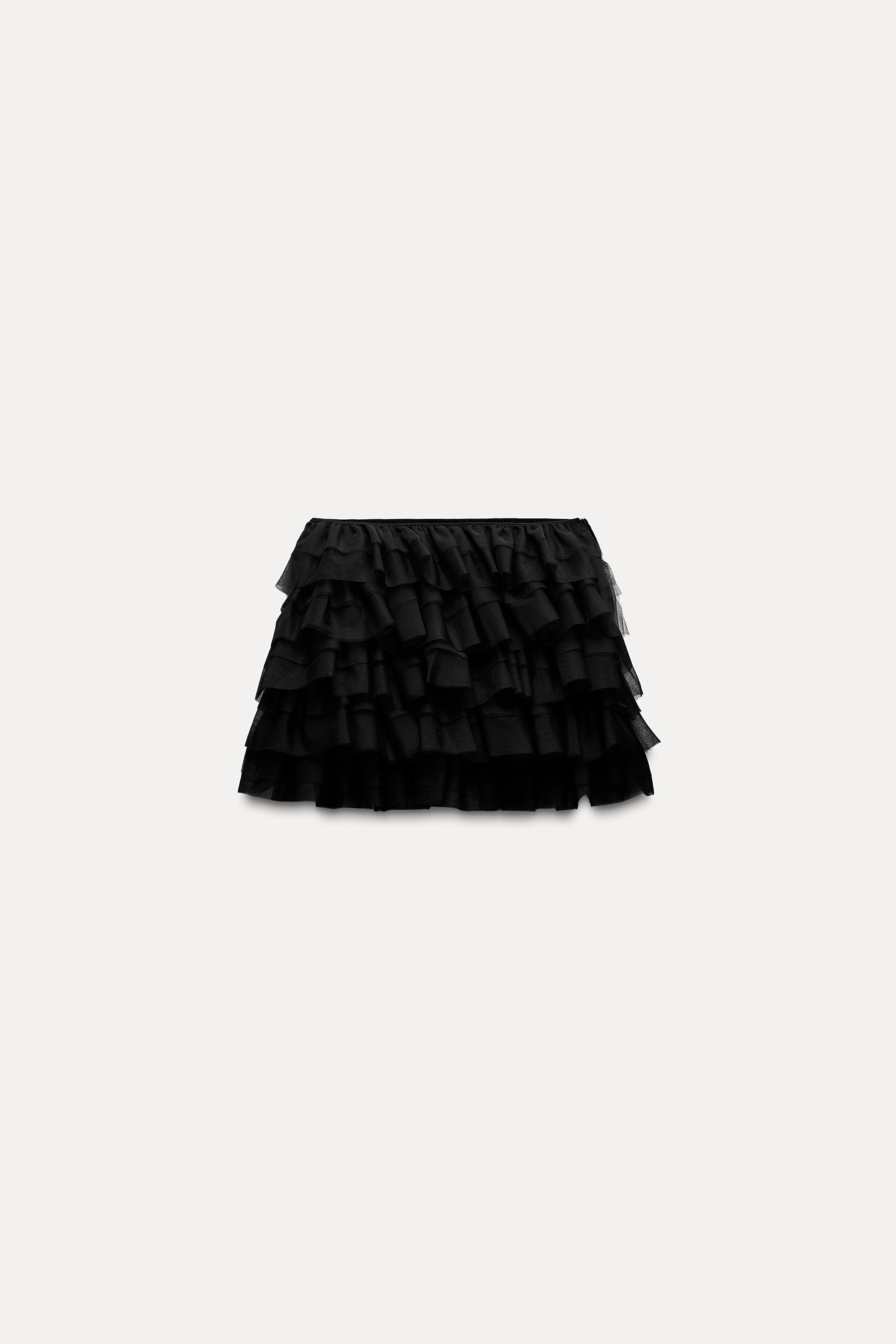 TULLE MINI SKIRT Product Image