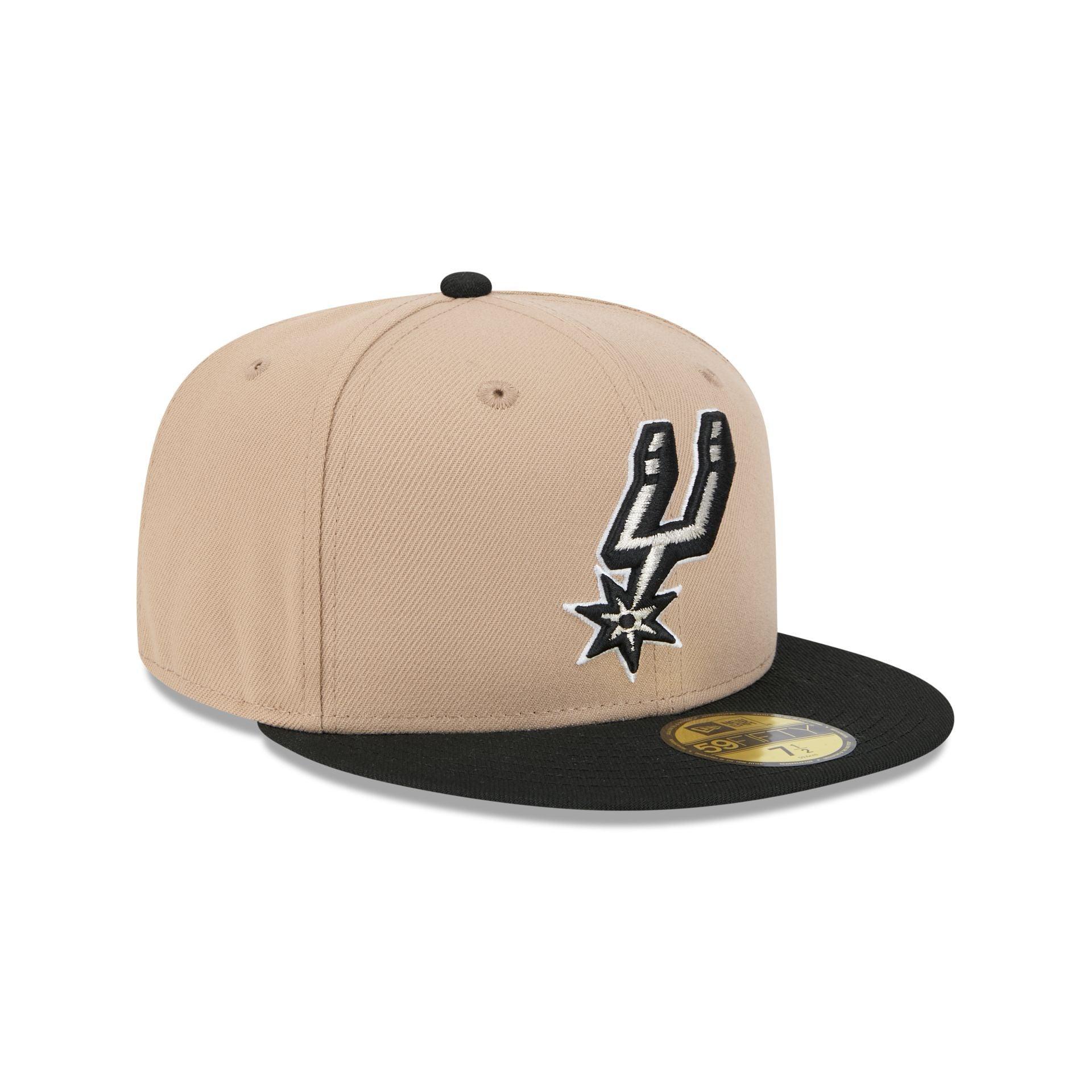 San Antonio Spurs Camel 59FIFTY Fitted Hat Male Product Image