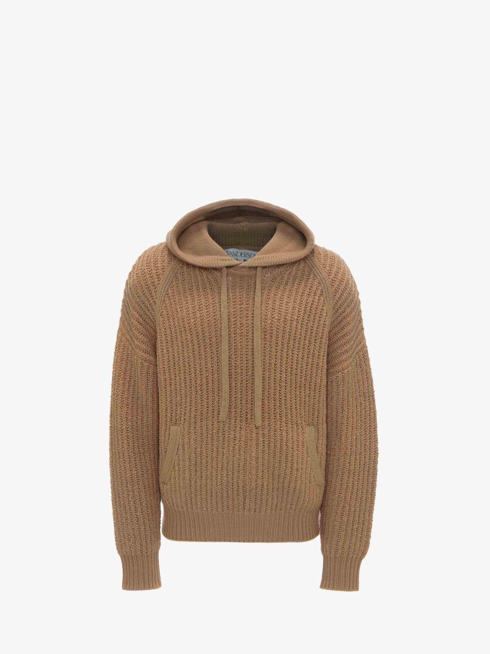 WOOL HOODIE in neutrals | JW Anderson US  Product Image