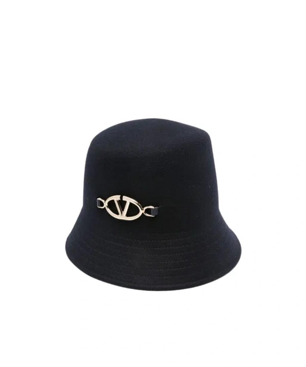 VALENTINO GARAVANI Vlogo Bucket Hat In Blue Product Image