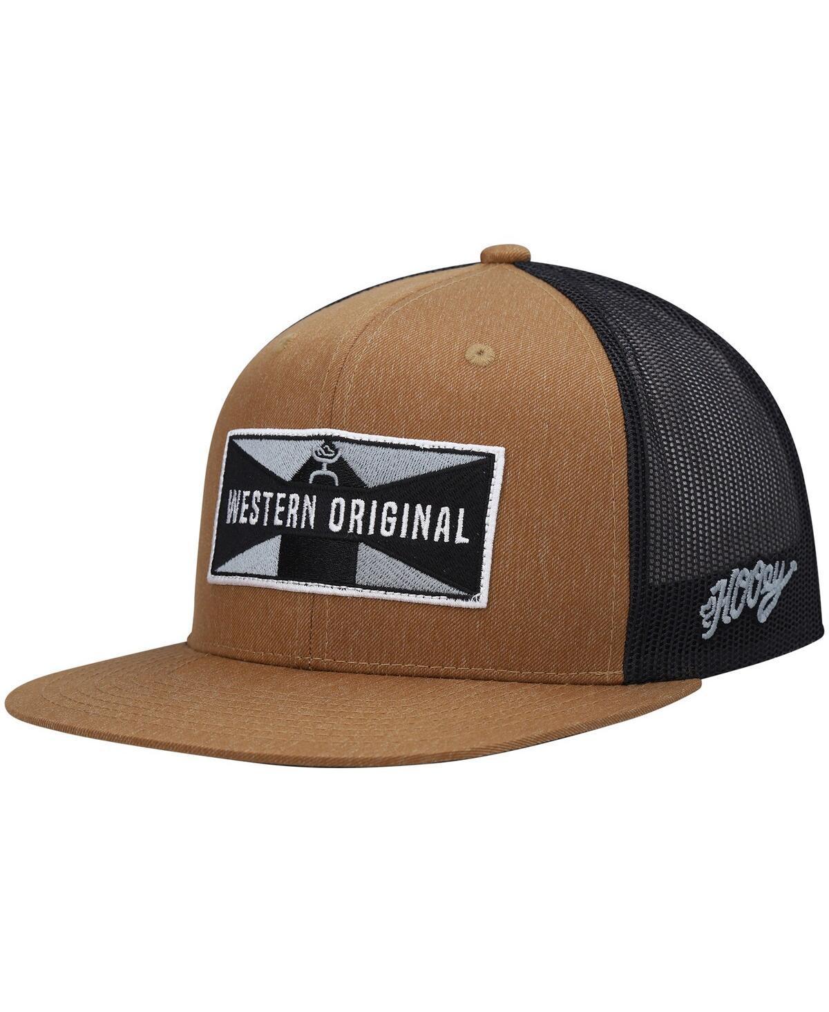 Mens Hooey Tan Holley Trucker Snapback Hat - Tan Product Image