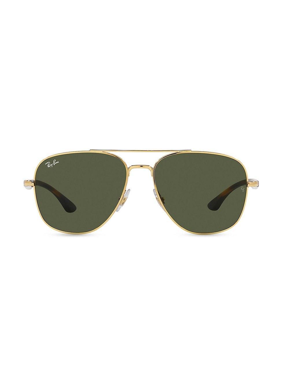 Mens RB3683 Metal Square Sunglasses Product Image