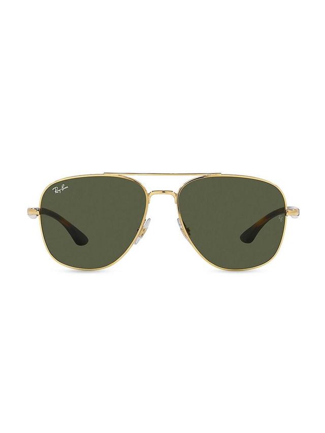 Mens RB3683 Metal Square Sunglasses Product Image