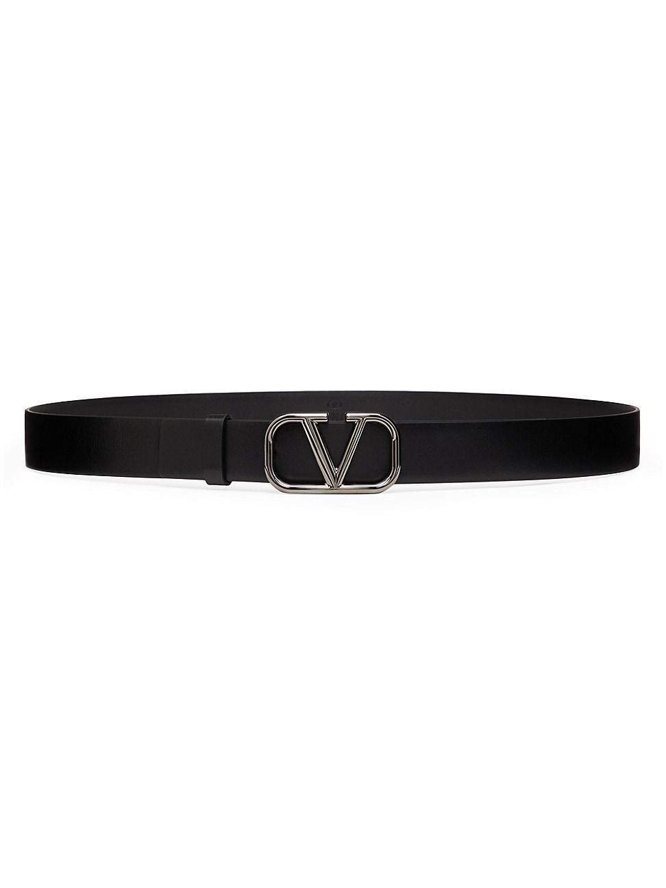 Mens VLogo Signature Calfskin Belt 30 MM Product Image