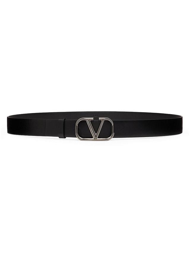 Mens VLogo Signature Calfskin Belt 30 MM Product Image