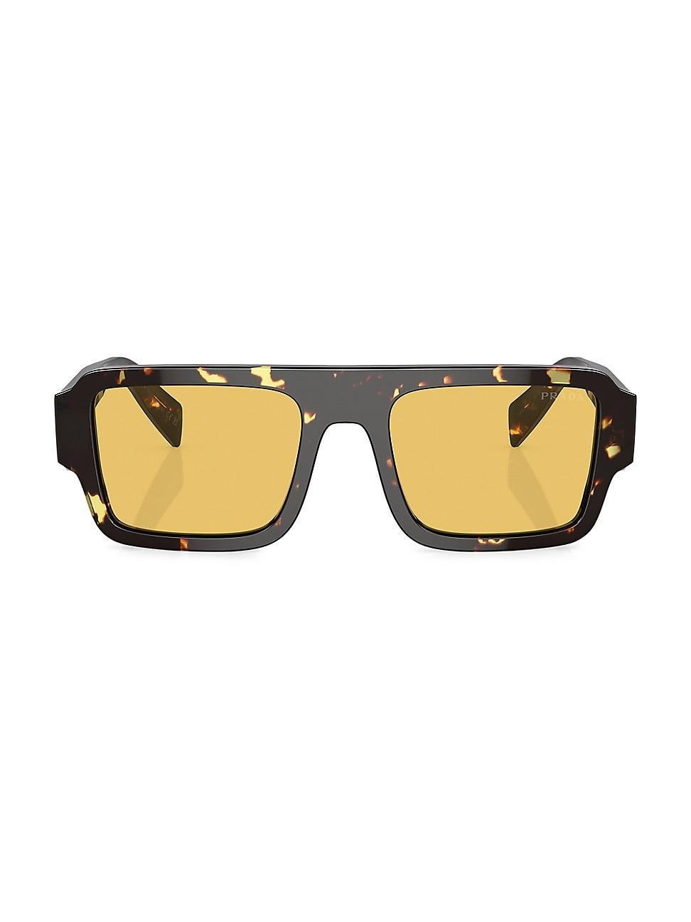 Mens 55MM Square Sunglasses Product Image