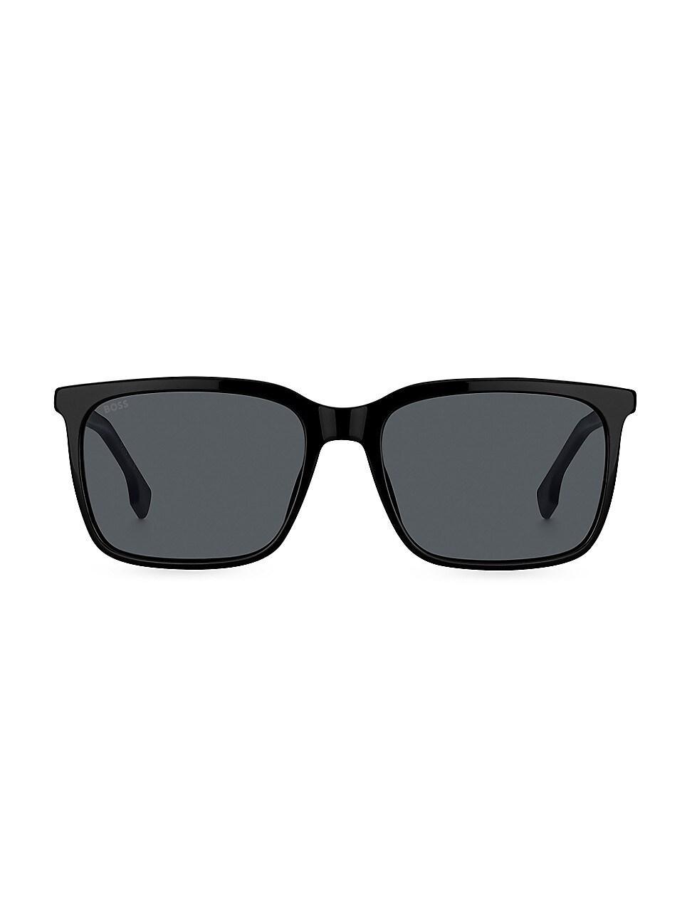 BOSS 57mm Rectangular Sunglasses Product Image