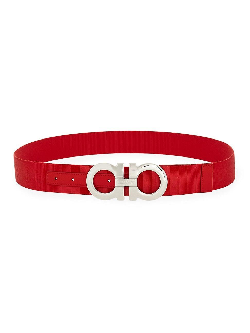 Mens Nylon Gancini Logo Belt Product Image