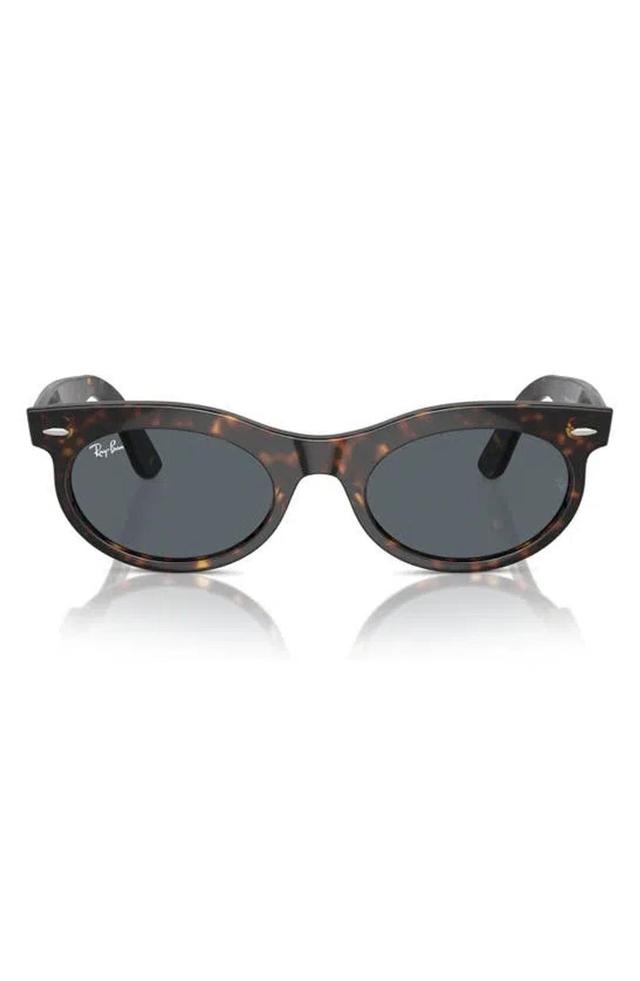 RAY BAN Wayfarer 53mm Oval Sunglasses In Havana Product Image