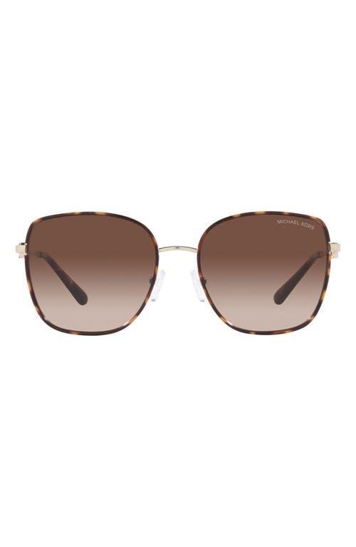 Michael Kors Empire 56mm Gradient Square Sunglasses Product Image