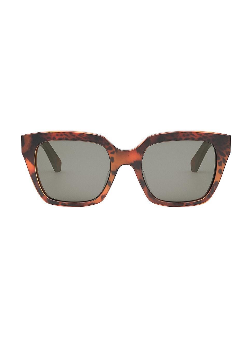 Womens Monochroms 56MM Geometric Sunglasses Product Image