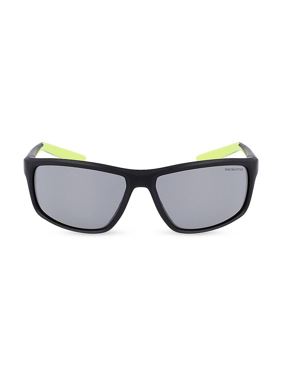 Mens Performance Adrenaline 22 64MM Rectangular Sunglasses Product Image