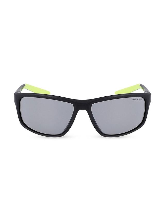 Mens Performance Adrenaline 22 64MM Rectangular Sunglasses Product Image