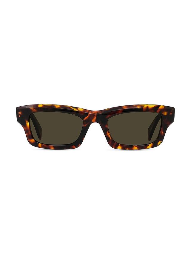 Mens 50MM Rectangular Sunglasses Product Image