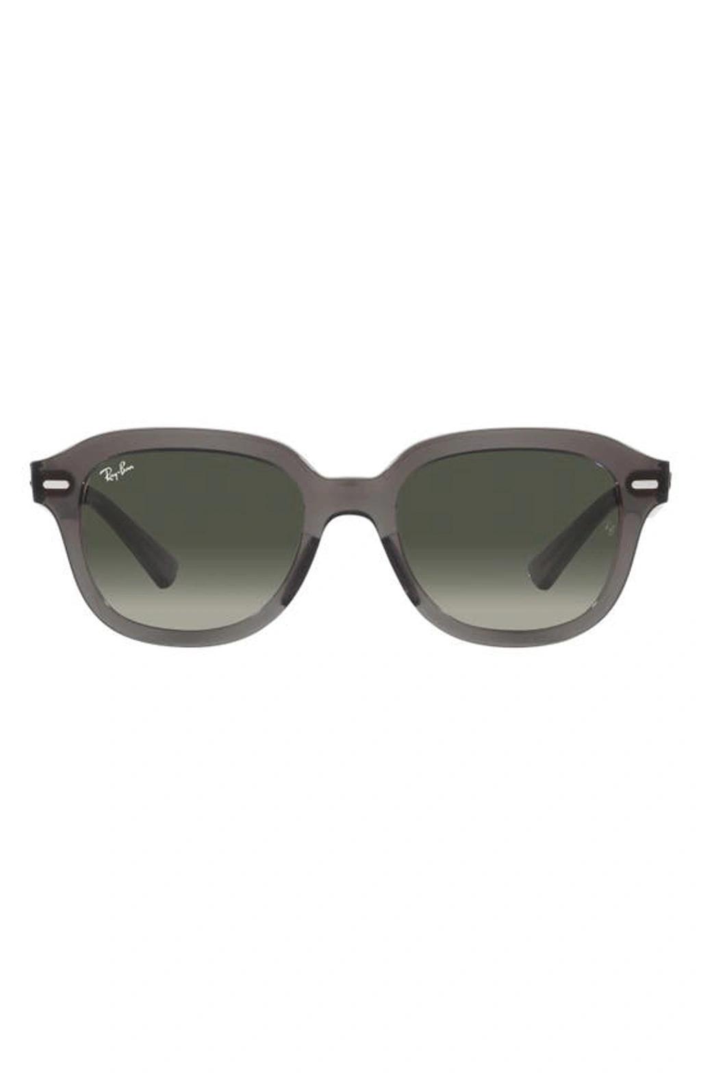 RAY BAN Erik 53mm Gradient Square Sunglasses In Grad Grey Product Image